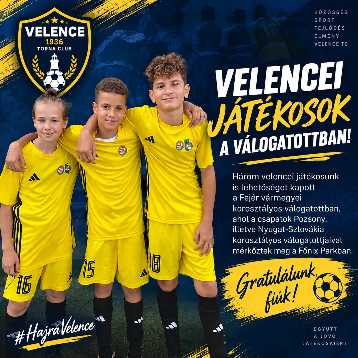 Velencei játékosok a válogatottban!